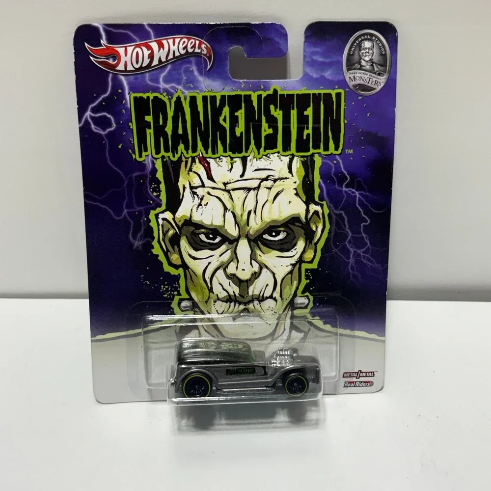 Hot Wheels Universal Monsters Frankenstein Double Demon Delivery Real Riders New